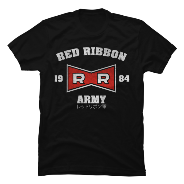 red ribbon army shirt